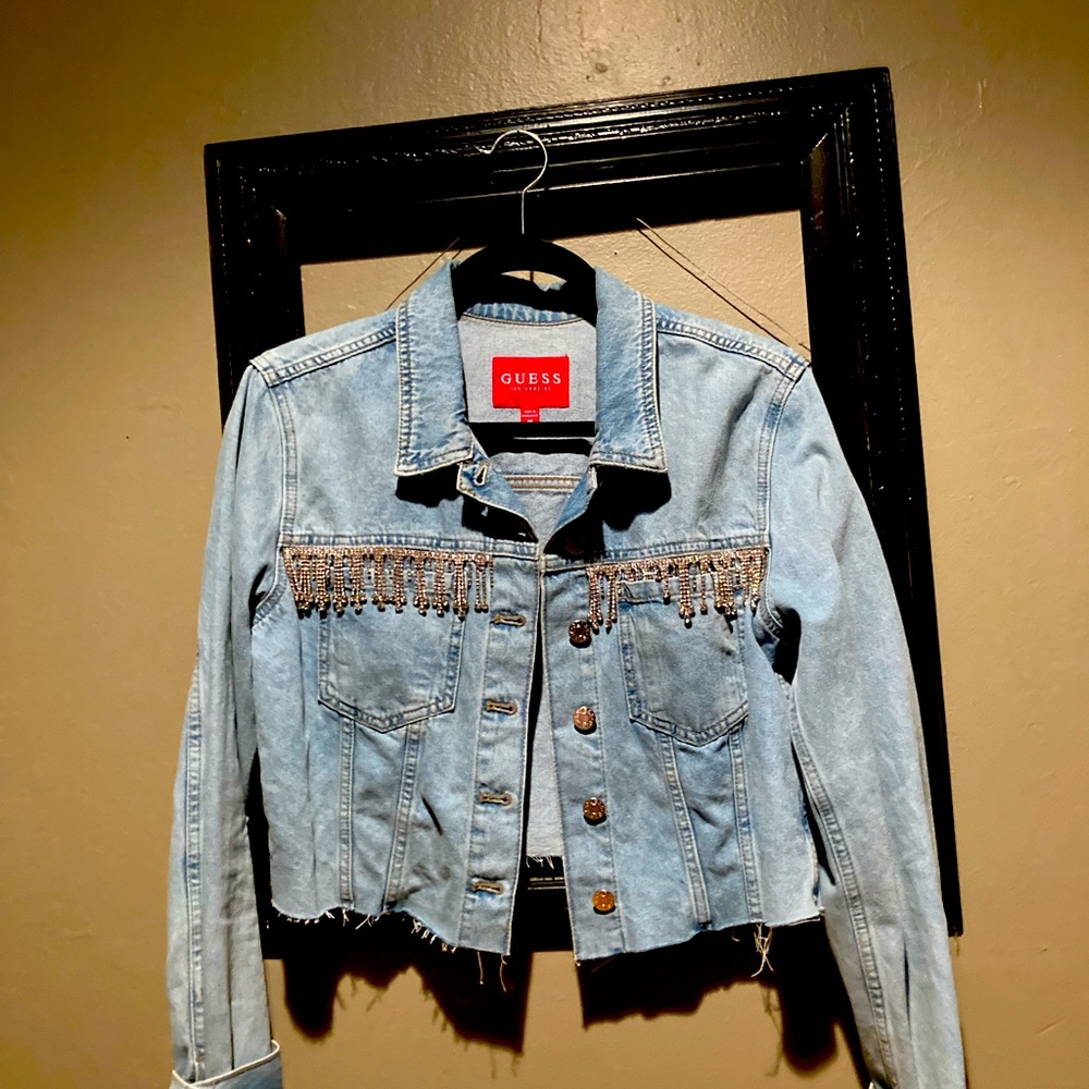 Bling Guess denim jacket
